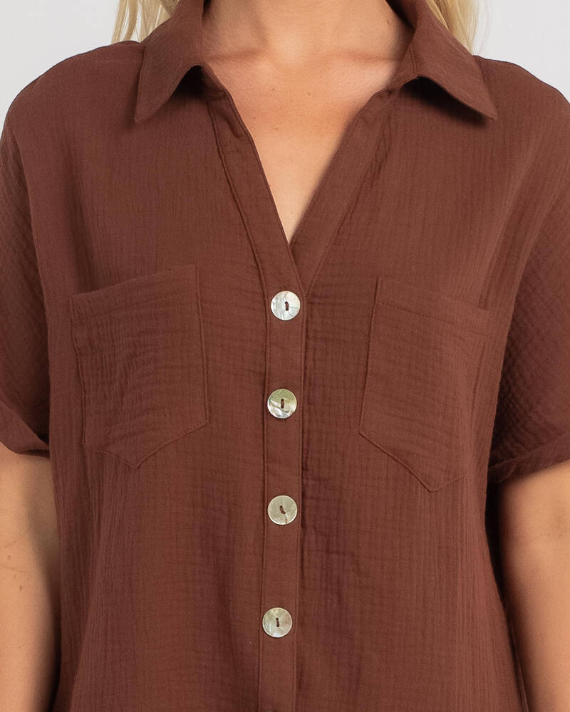 Mint Vanilla Bailey Playsuit for Womens