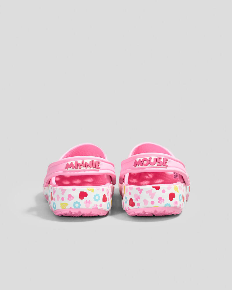Crocs Kids' Mickey & Friends Minnie Classic Clogs for Unisex