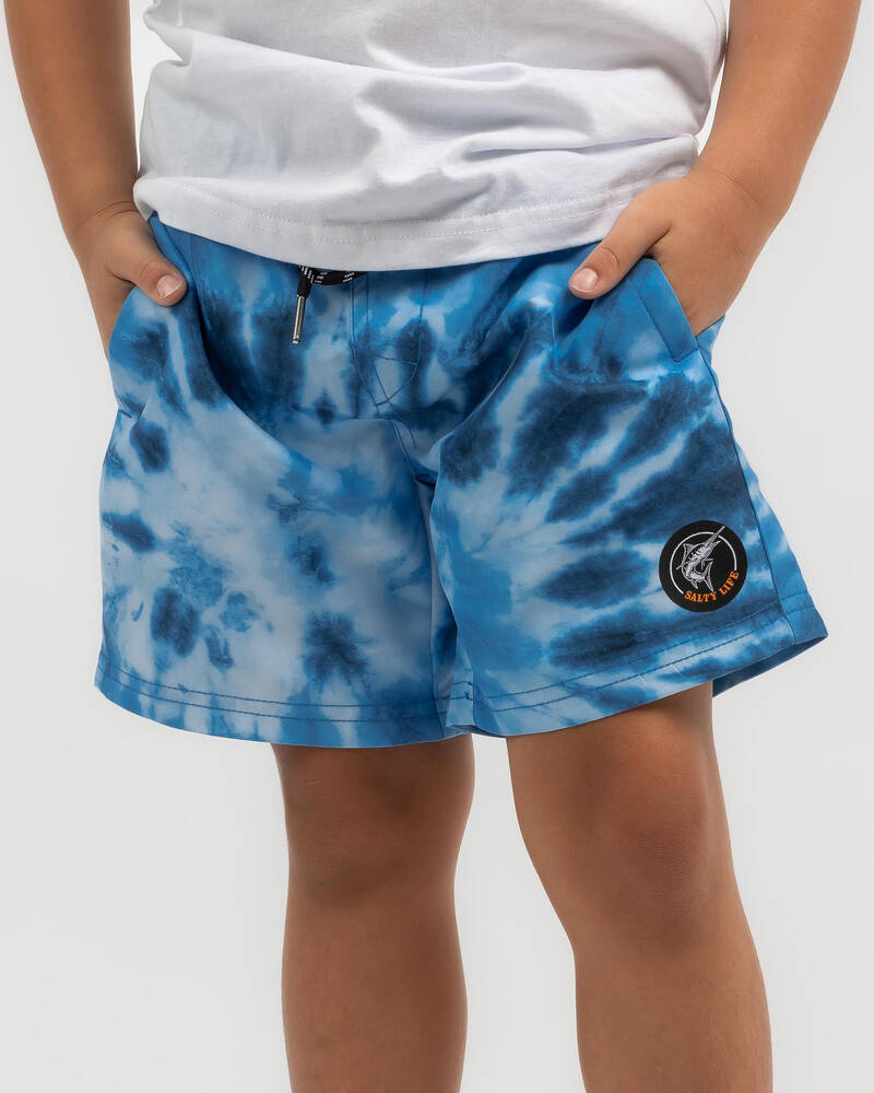 Salty Life Toddlers' Swirl Mully Shorts for Mens