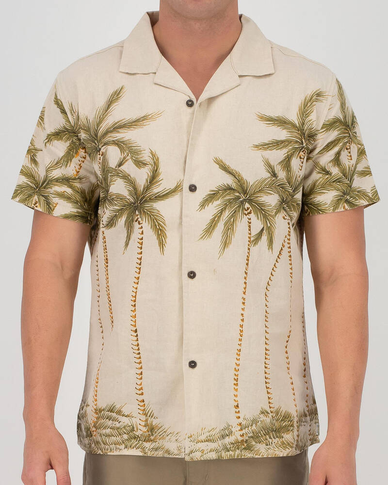 Rhythm Islander Short Sleeve Shirt for Mens