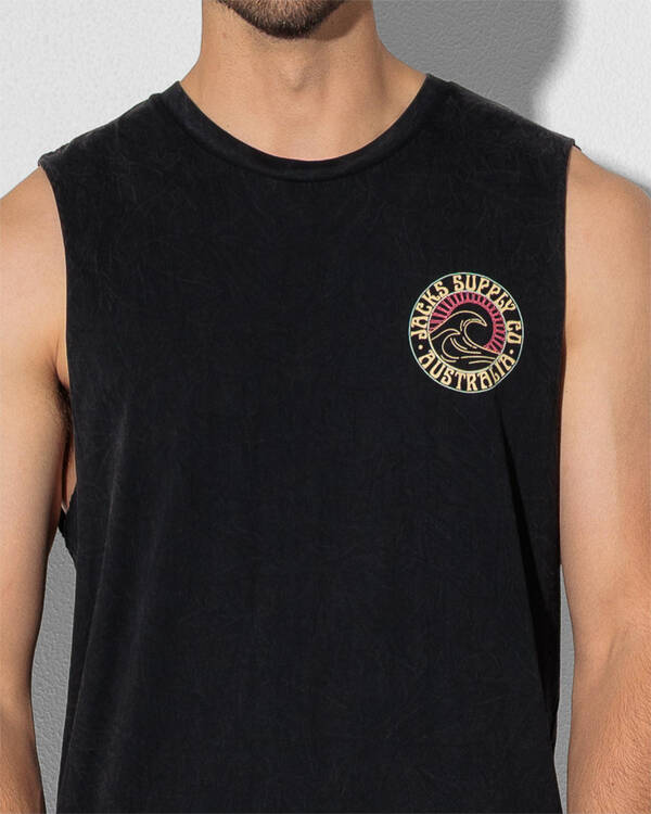 Jacks Retro Rays Muscle Tank for Mens