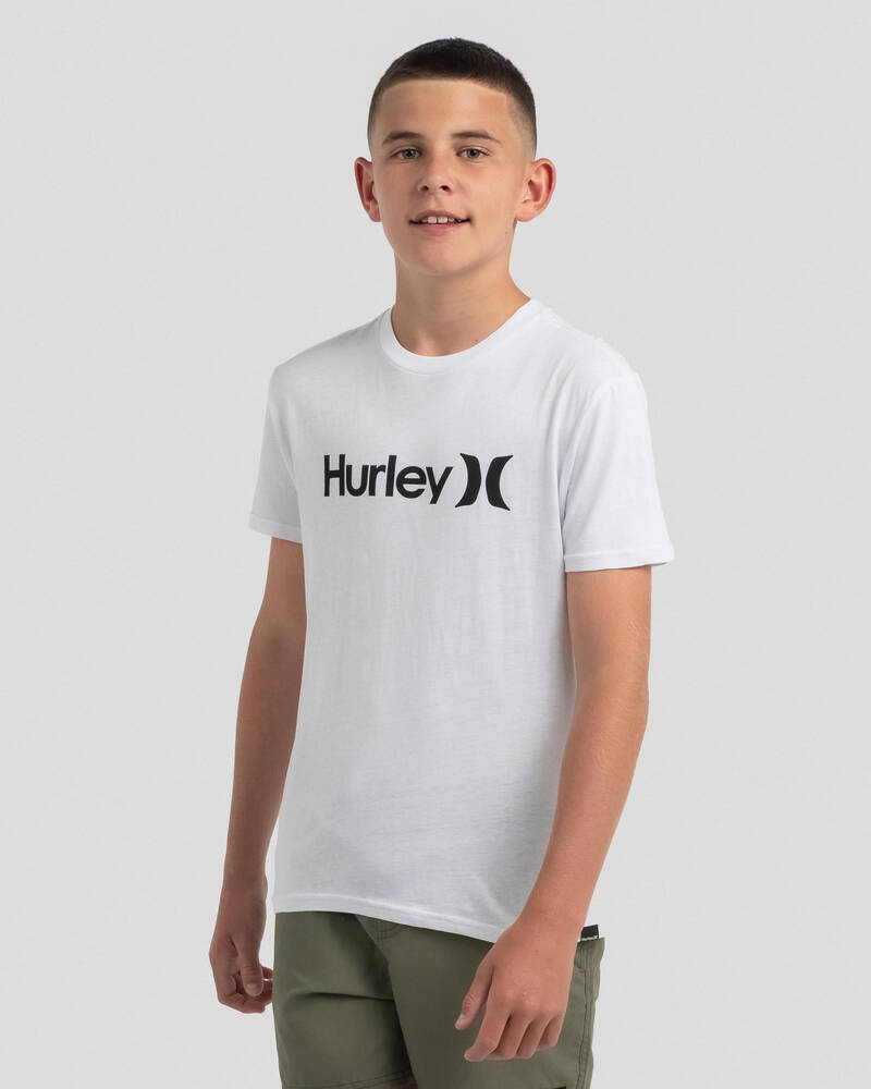 Hurley Boys' Core OAO Solid T-Shirt for Mens