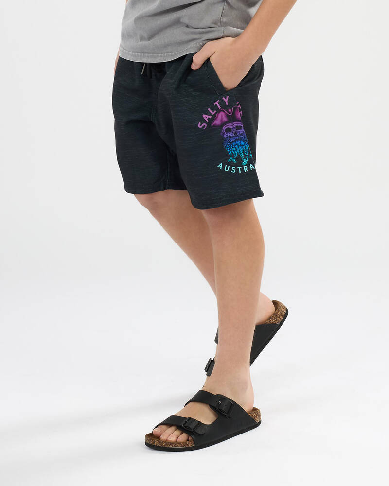 Salty Life Boys' Admiral Elastic Waist Shorts for Mens