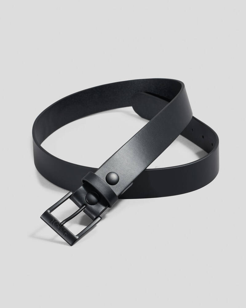 Hurley One & Only Leather Belt for Mens
