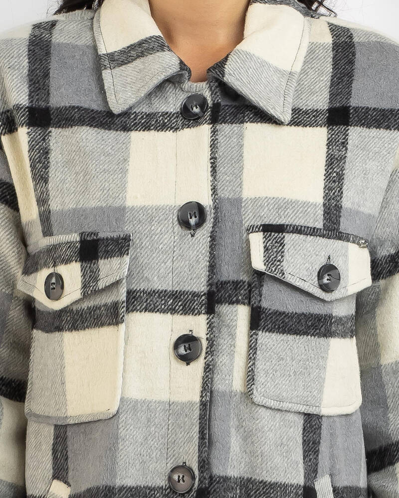 Ava And Ever Arlo Long Shacket for Womens