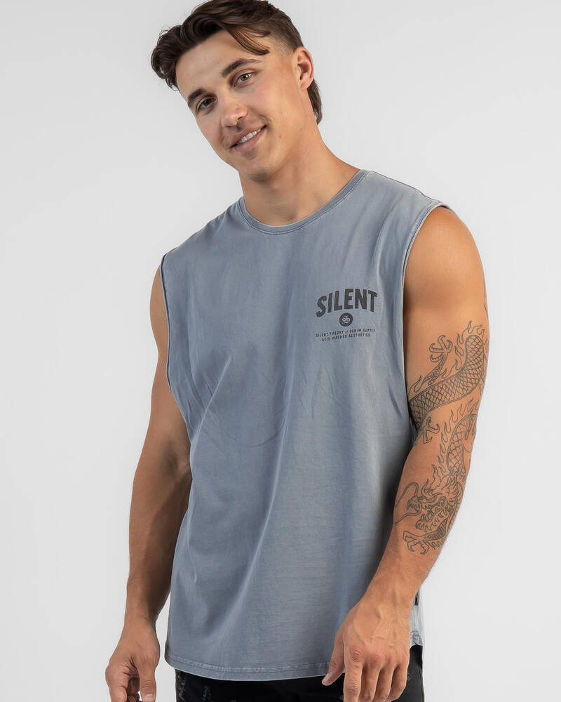 Silent Theory Obtuse Muscle Tank for Mens