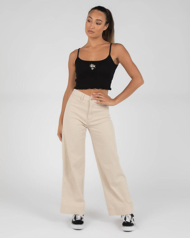 Stussy Fairmont Fluted Singlet for Womens