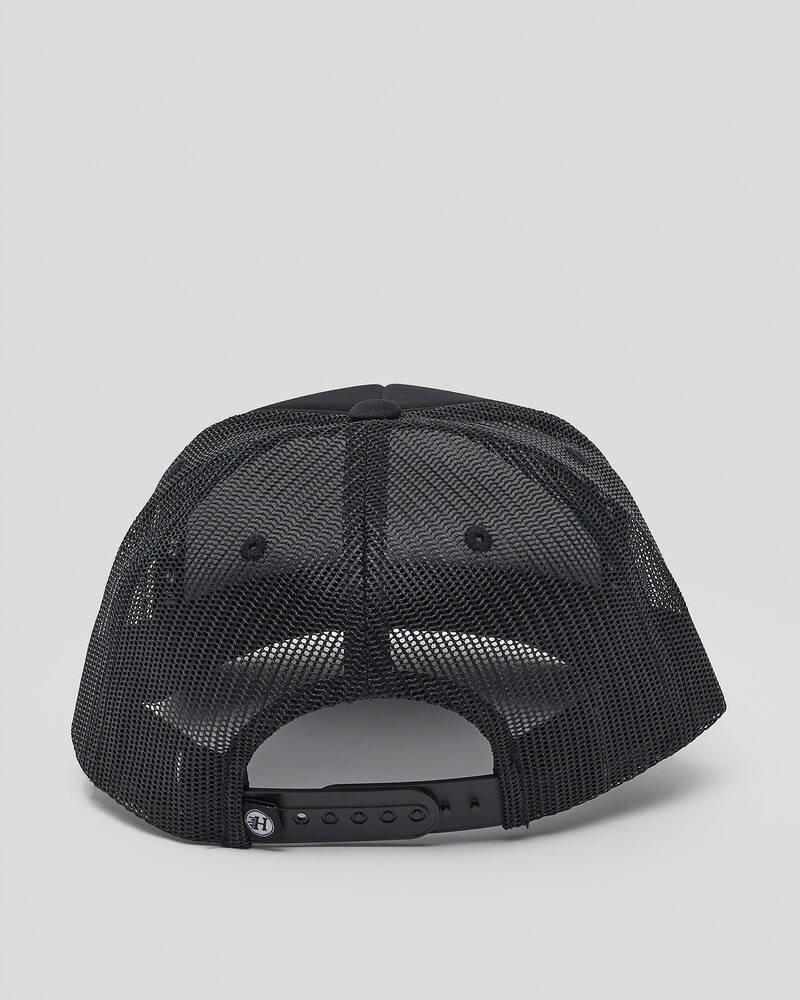 The Mad Hueys Boys' Shark Jaws Trucker Cap for Mens