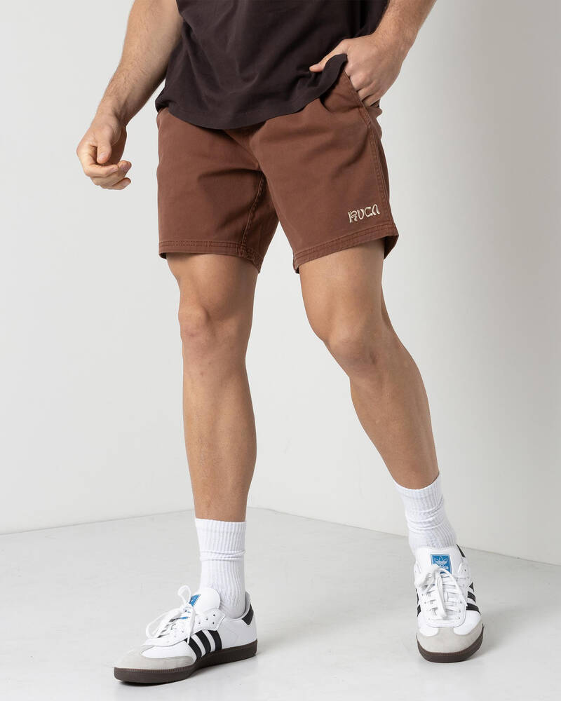 RVCA Escape Elastic Exotica Shorts for Mens