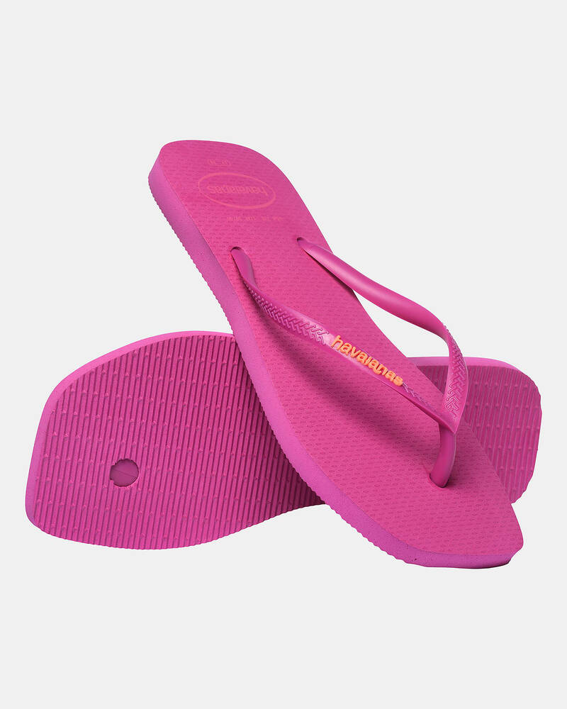 Havaianas Slim Square Thongs for Womens