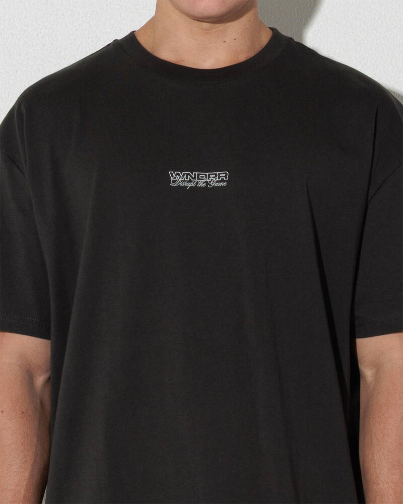 Wndrr Displace Box Fit T-Shirt for Mens