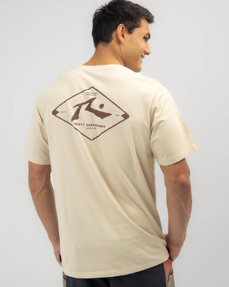 Rusty Wull Wolume T-Shirt for Mens