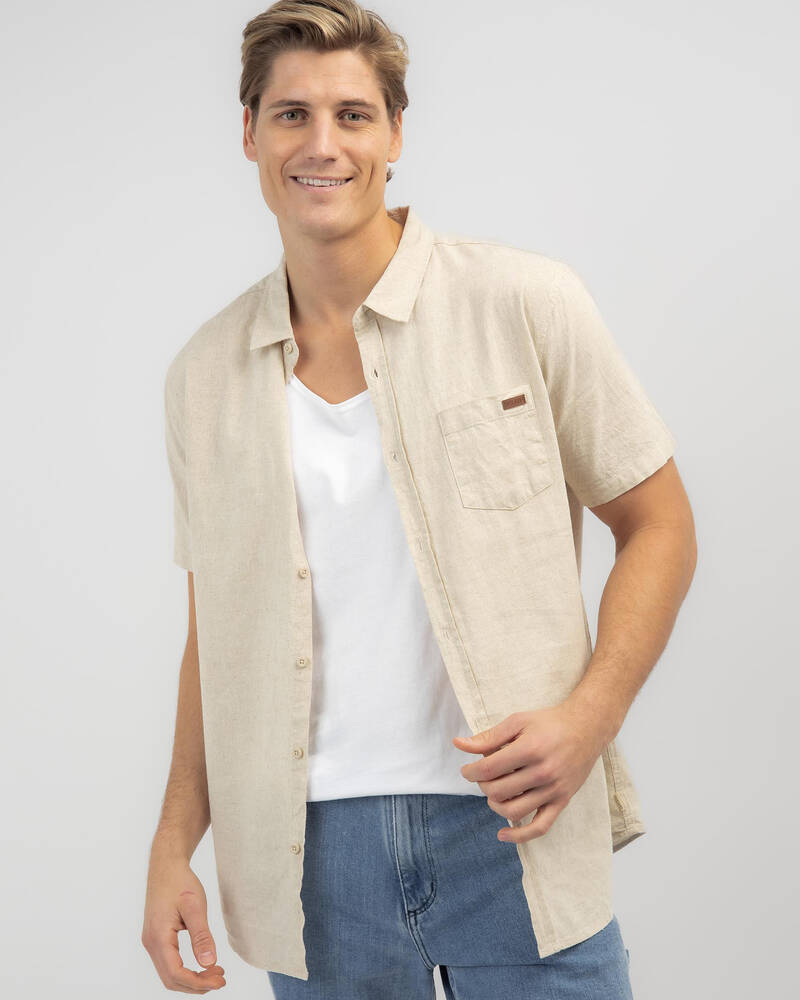 Skylark Hemp Short Sleeve Shirt for Mens