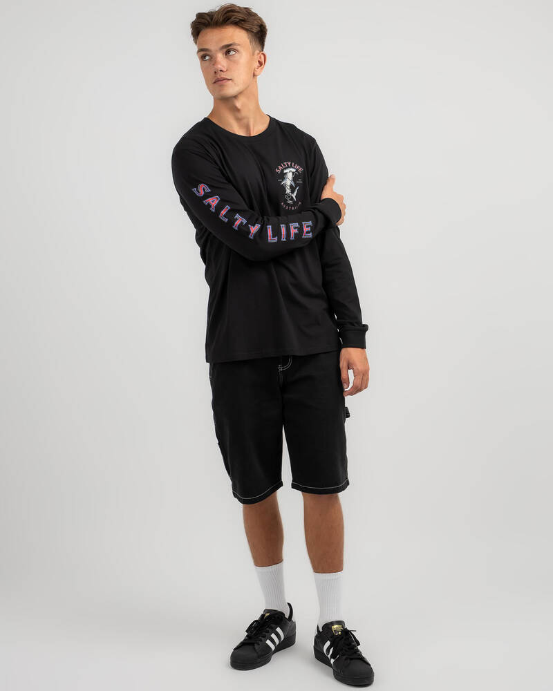 Salty Life Hammer Long Sleeve T-Shirt for Mens