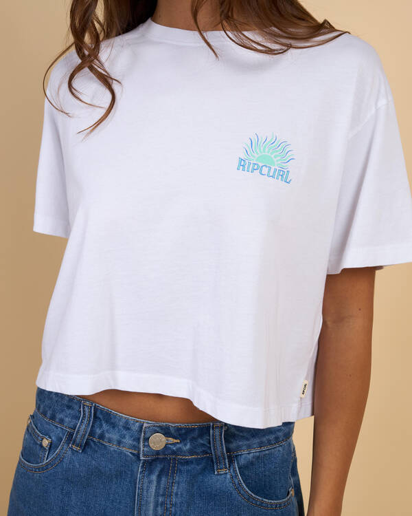 Rip Curl Sunrise Crop T-Shirt for Womens