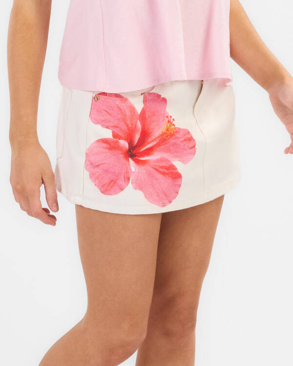 Girls' Moana Denim Skort