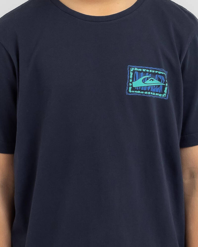 Quiksilver Boys' Echoes In Time T-Shirt for Mens