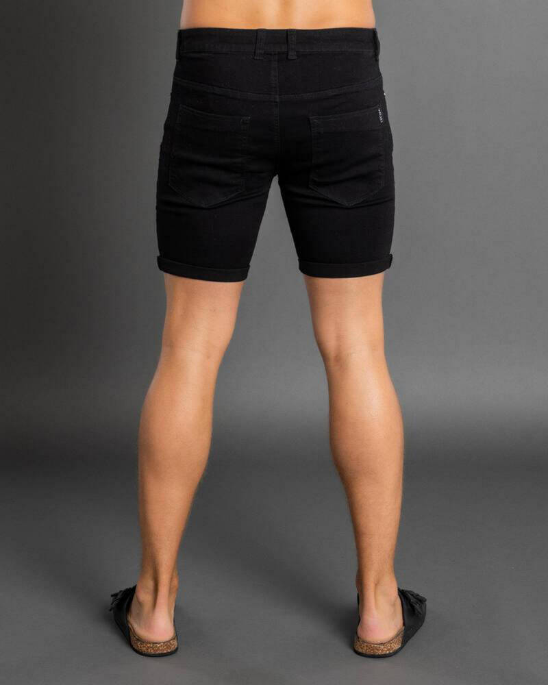 Lucid Trapper Denim Walk Shorts for Mens