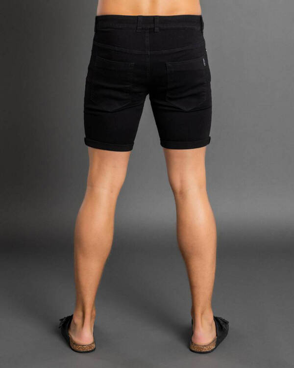 Lucid Trapper Denim Walk Shorts for Mens