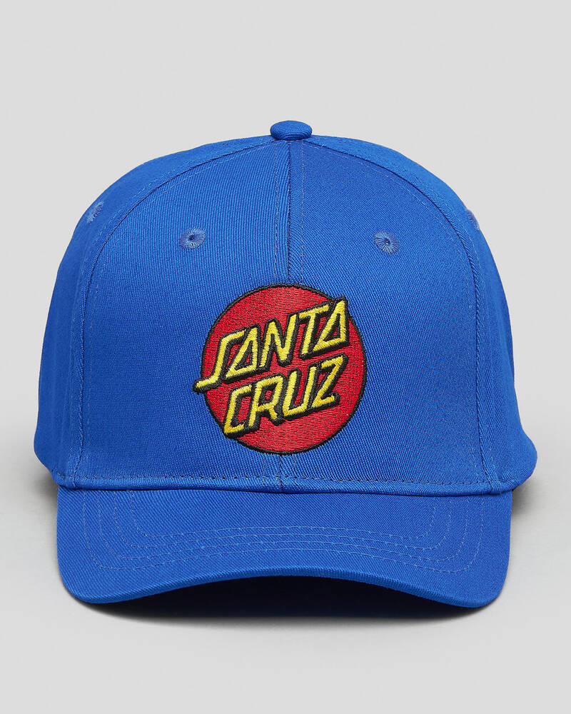 Santa Cruz Classic Dot Patch Cap for Mens