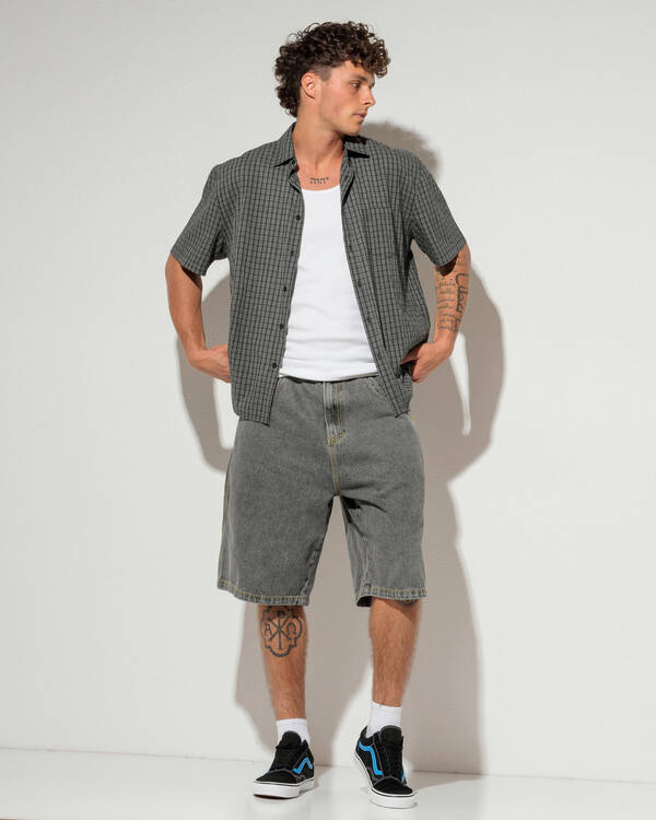 Rusty Redemption Jorts for Mens