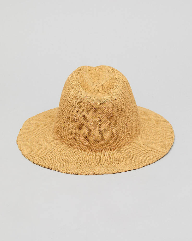 Rusty Dean Crushable Straw Hat for Mens