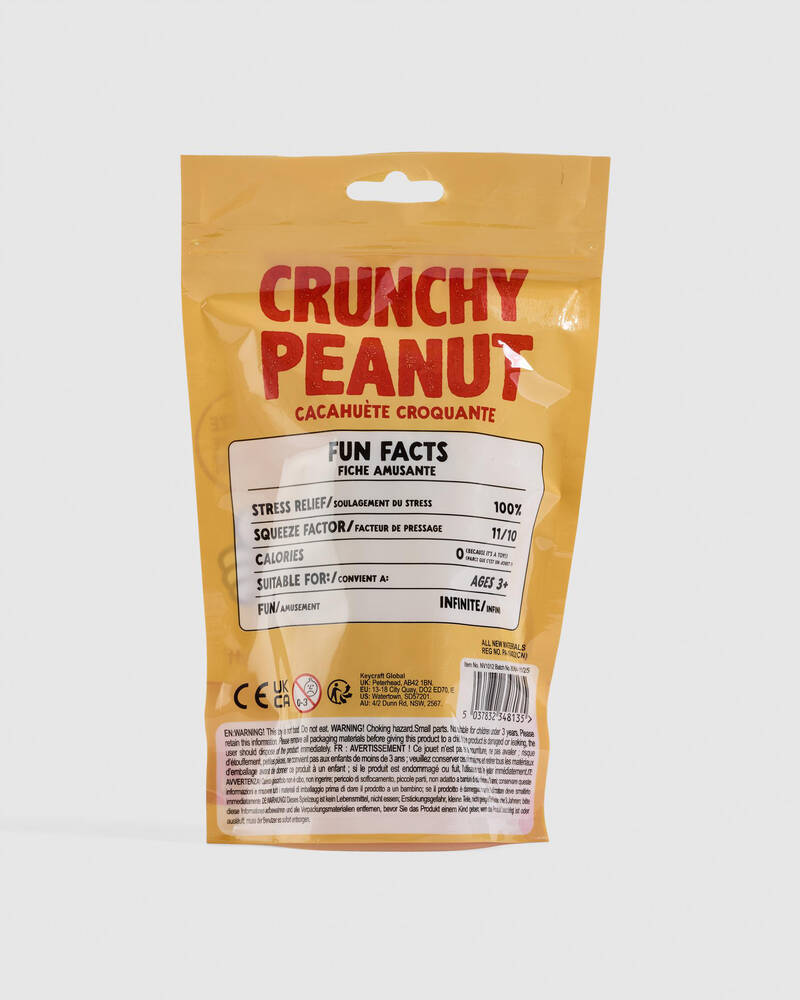 Keycraft Crunchy Peanut Squishy Fidget Toy for Unisex