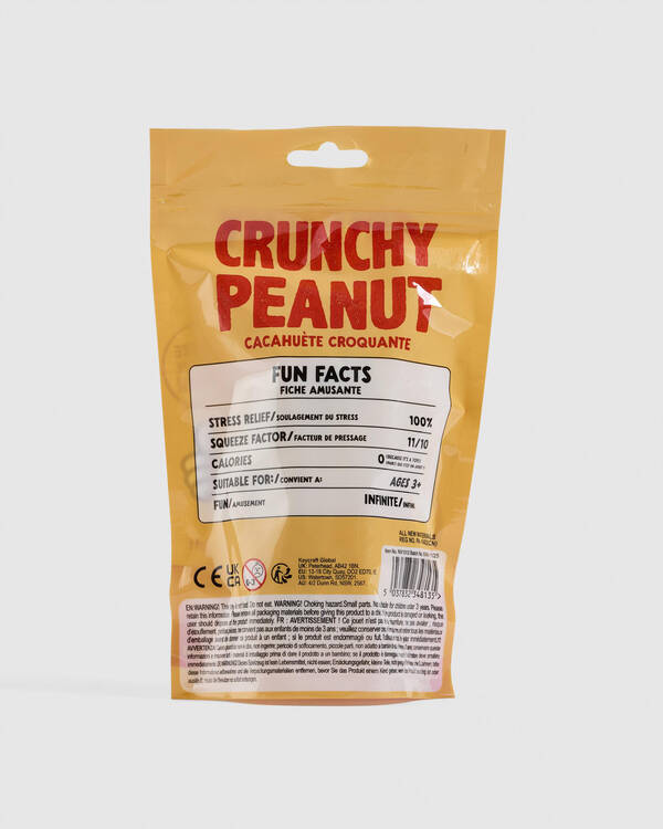Keycraft Crunchy Peanut Squishy Fidget Toy for Unisex