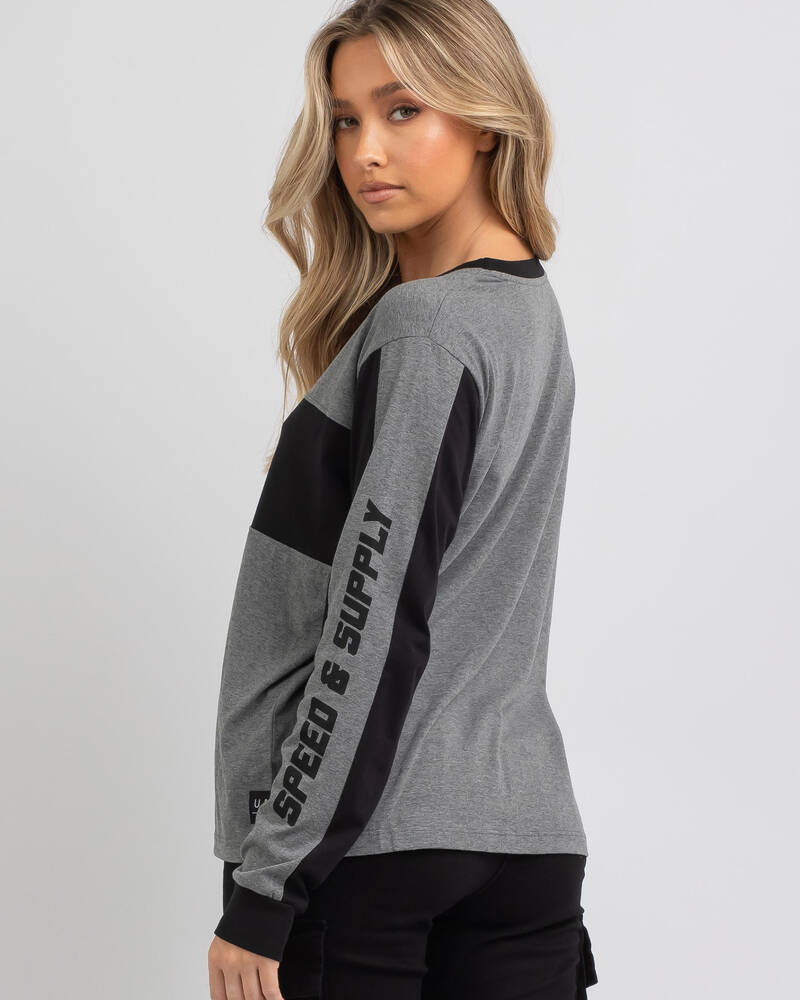 Unit Womens Sonic Long Sleeve T-Shirt for Womens