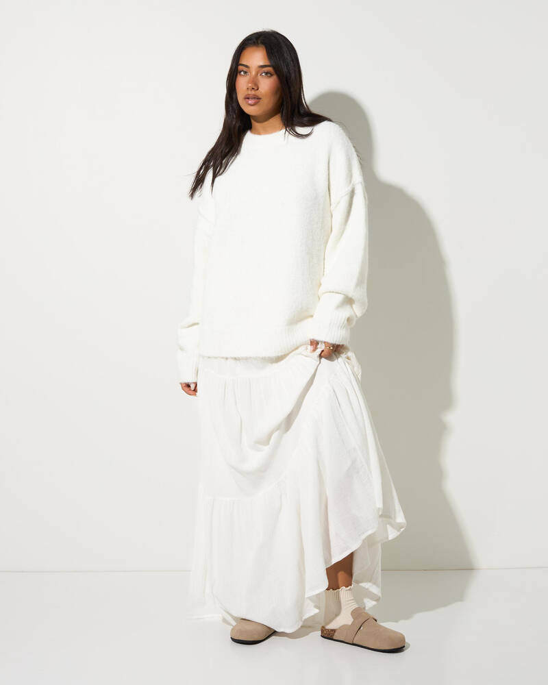 Mooloola Lush Crew Neck Knit Jumper for Womens