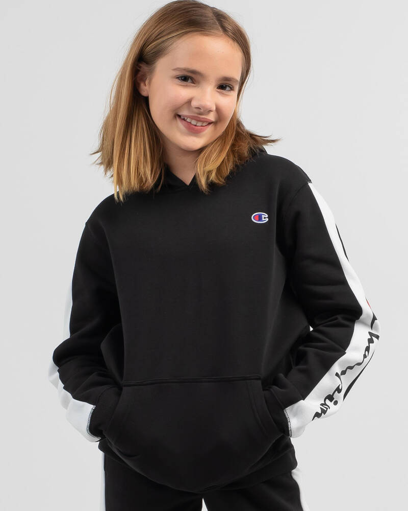 Champion Girls' Champion Panel Hoodie for Womens