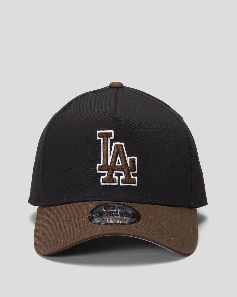New Era Los Angeles Dodgers Grizzly 9Forty A-Frame Snapback Cap for Mens