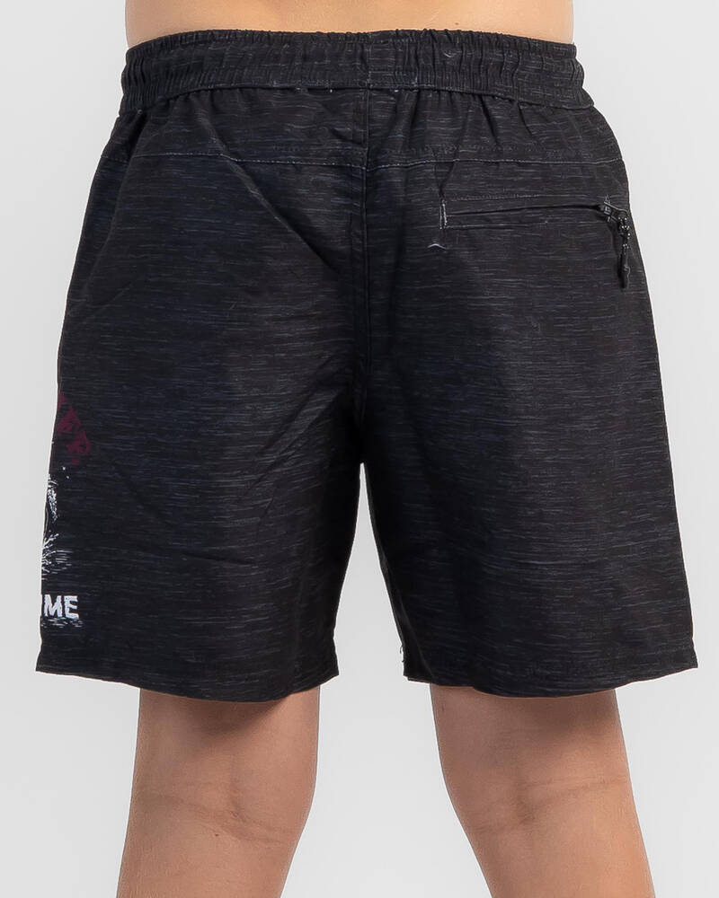 Salty Life Boys' Hammerhead Elastic Waist Shorts for Mens