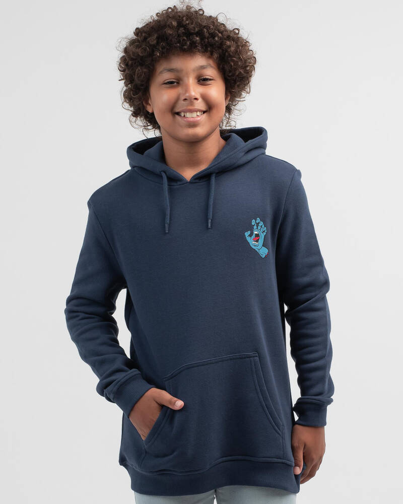 Santa Cruz Boys' Screaming Hand Hoodie for Mens