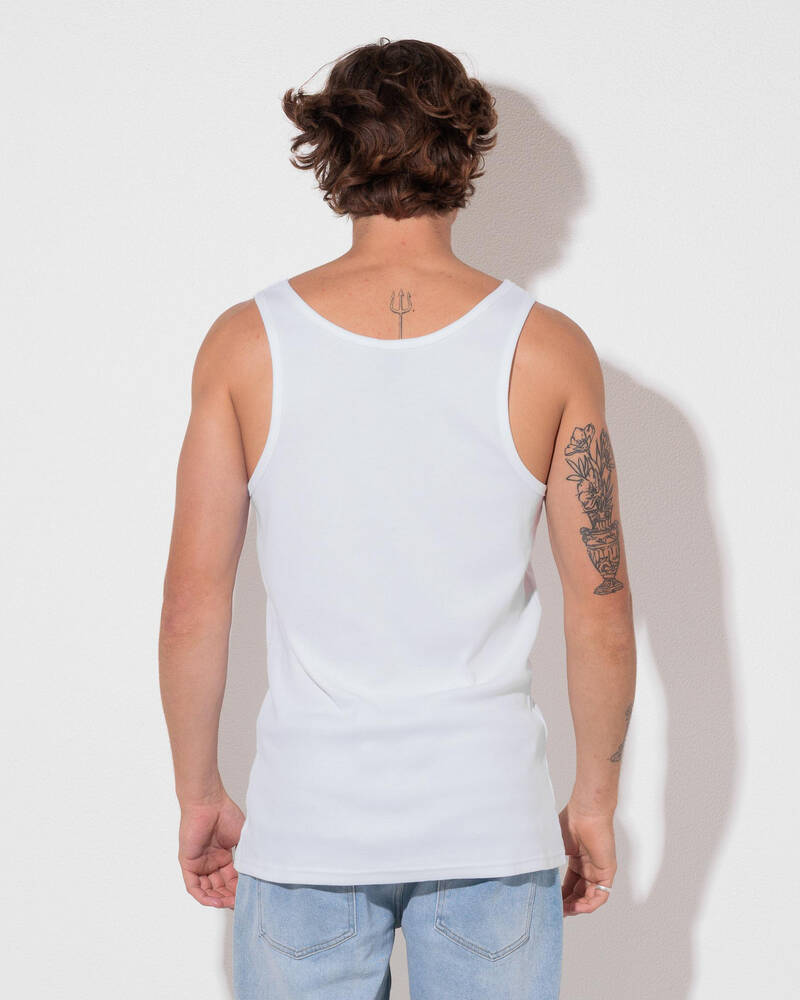 Ringers Western Shearer Rib Singlet Tank for Mens