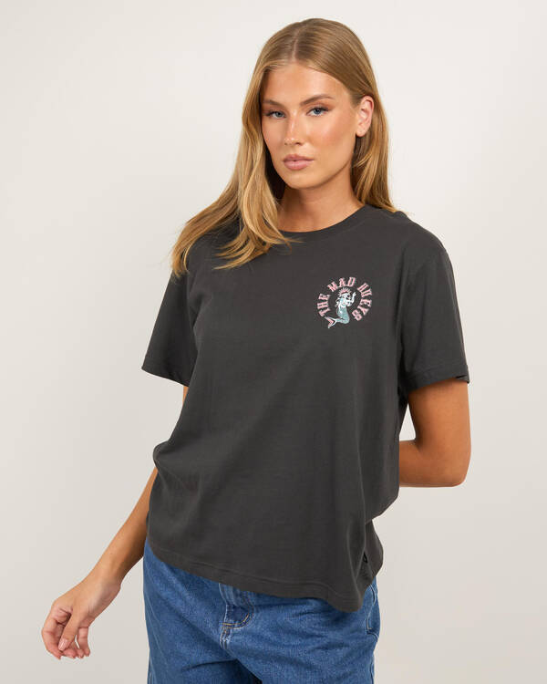 The Mad Hueys Mermaid Anchor T-Shirt for Womens