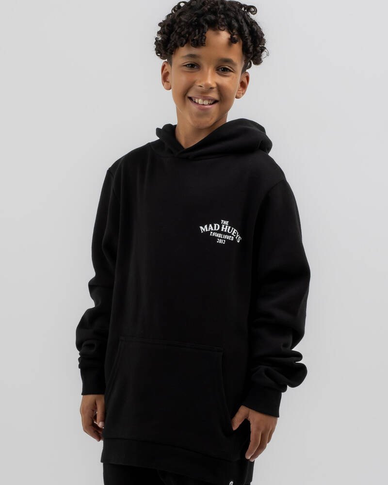 The Mad Hueys Boys' Anchor Wheel Hoodie for Mens
