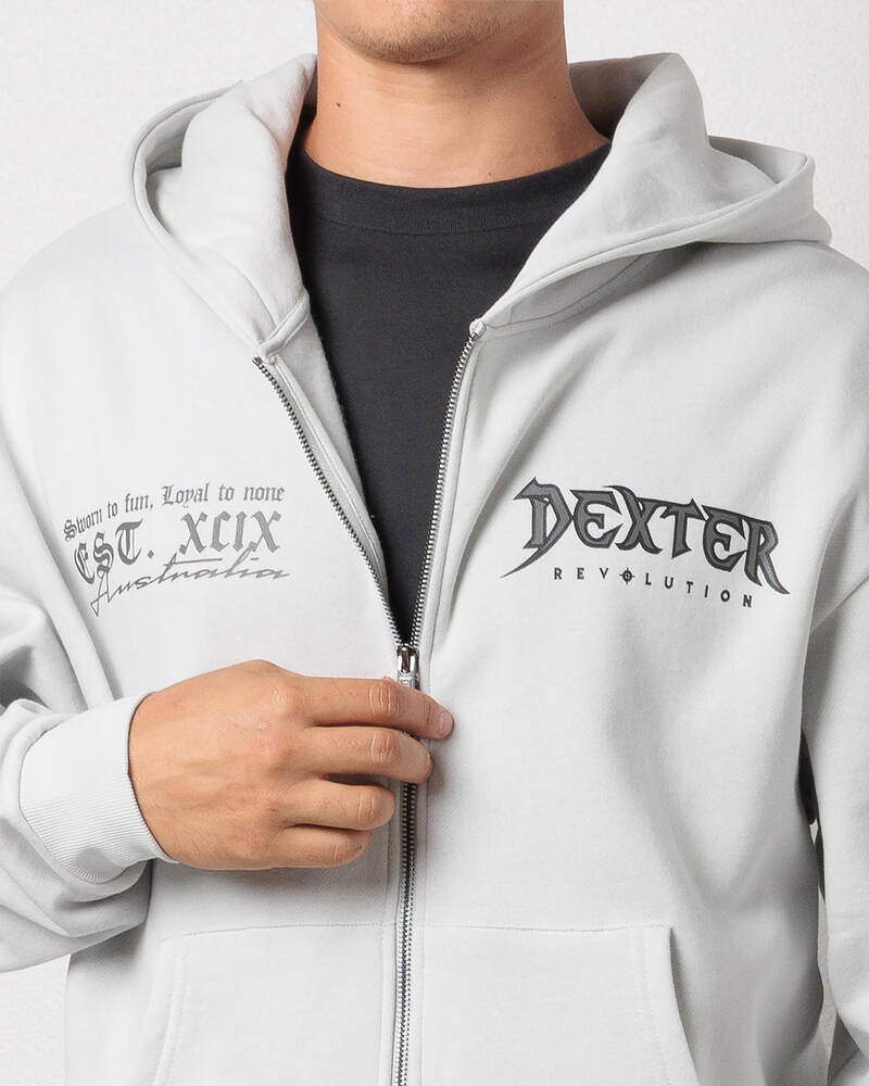 Dexter Torment Zip Through Hoodie for Mens