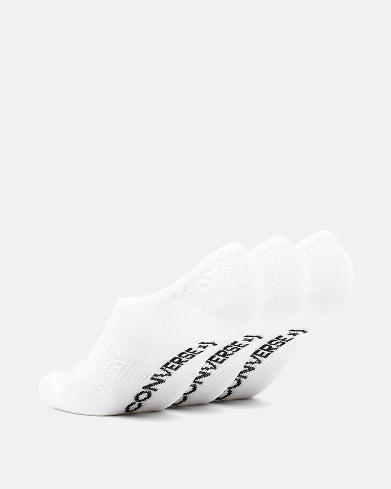 Converse No Show Socks 3 Pack for Mens
