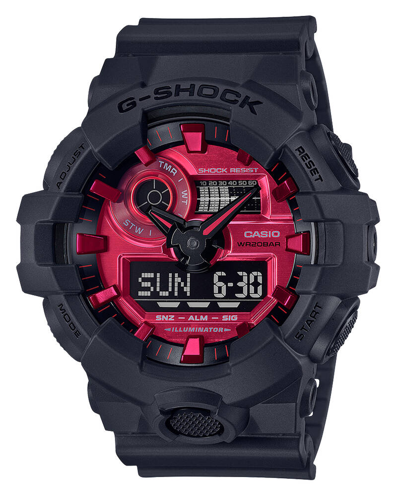 G-Shock GA-700AR-1ADR Watch for Mens