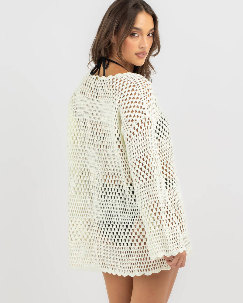Kaiami Maddison Crochet Cover Up for Womens
