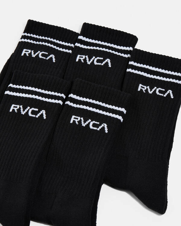 RVCA Union Socks III 5 Pack for Mens