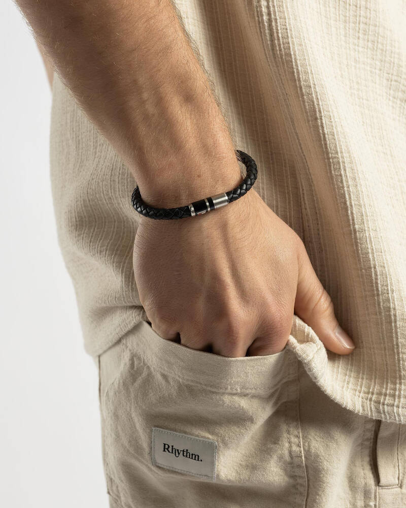 Tommy Hilfiger Leather Casual Bracelet for Mens