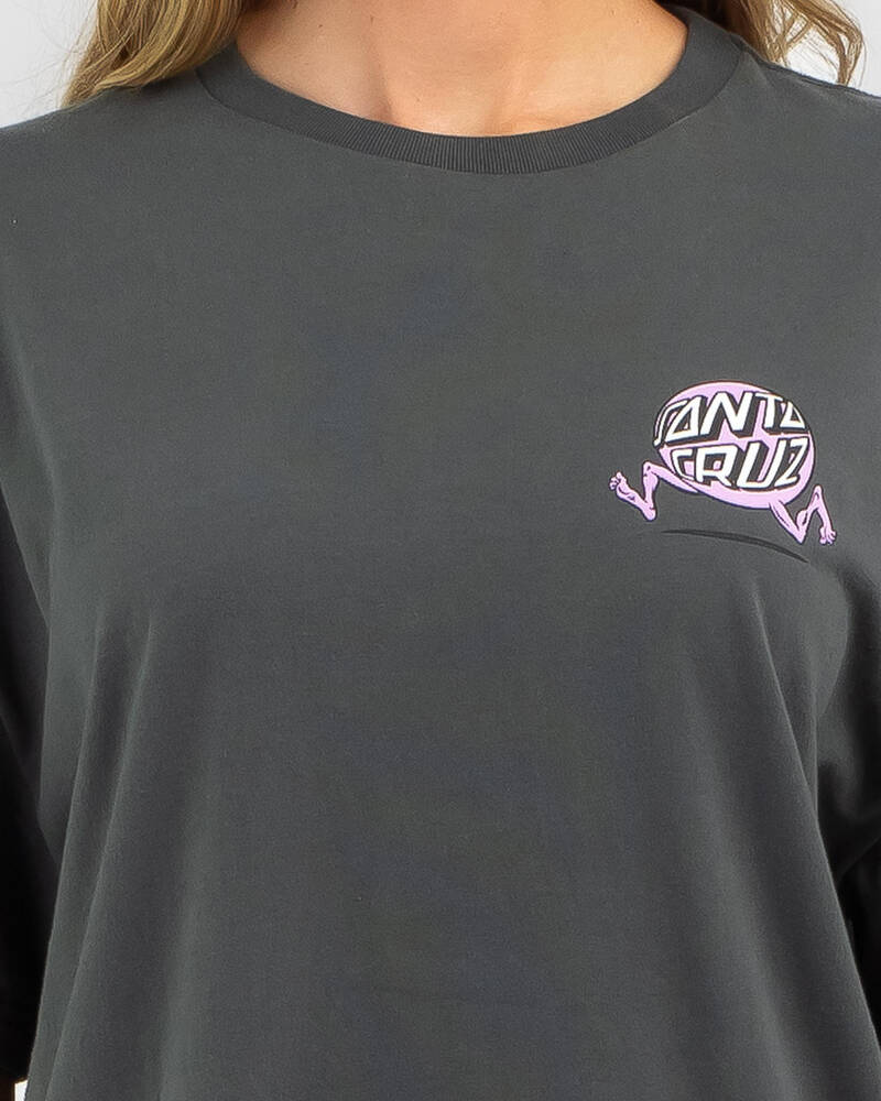 Santa Cruz Oversized Toxic Wasteland T-Shirt for Womens