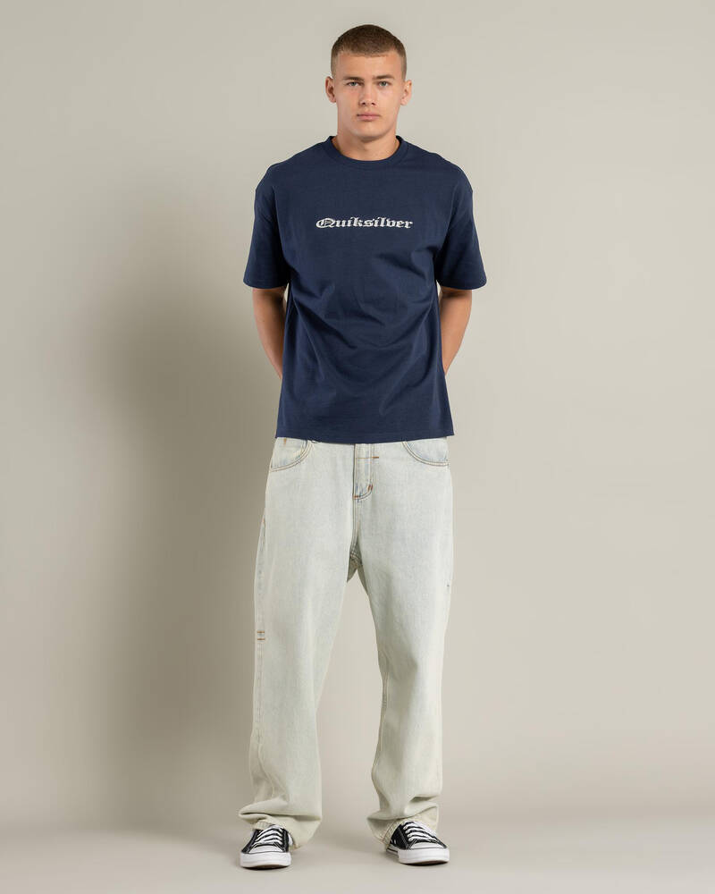 Quiksilver Mercury Chrome Old English T-Shirt for Mens