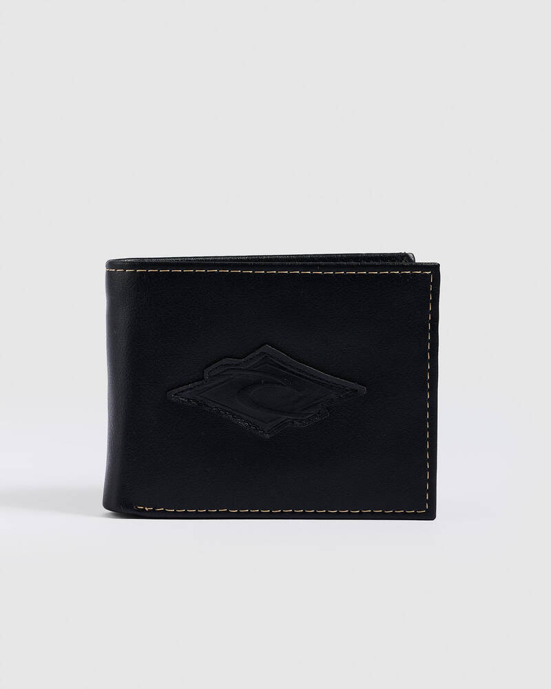 Rip Curl Patched Diamond All Day PU Wallet for Mens