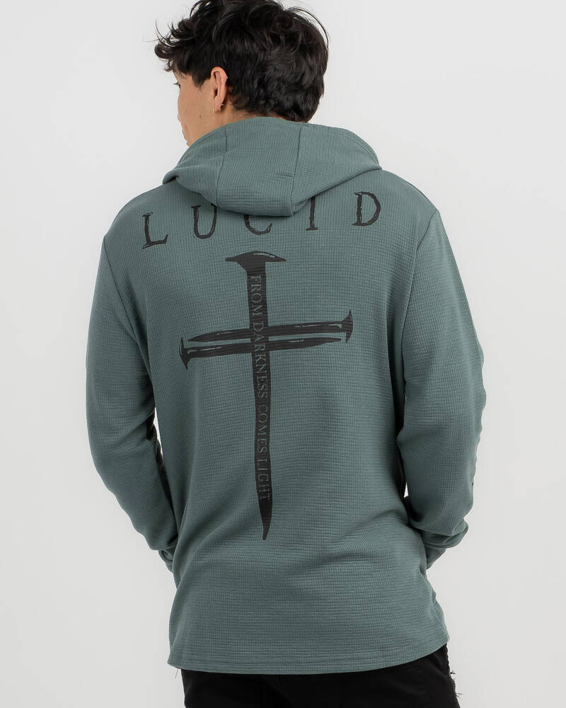 Lucid Pilate Hooded Long Sleeve T-Shirt for Mens