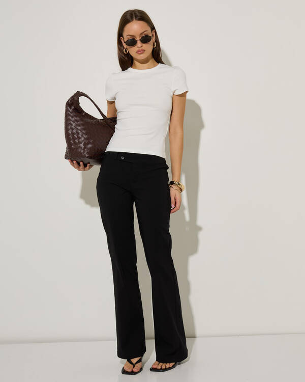 Ava And Ever Plain Cotton Tee for Womens