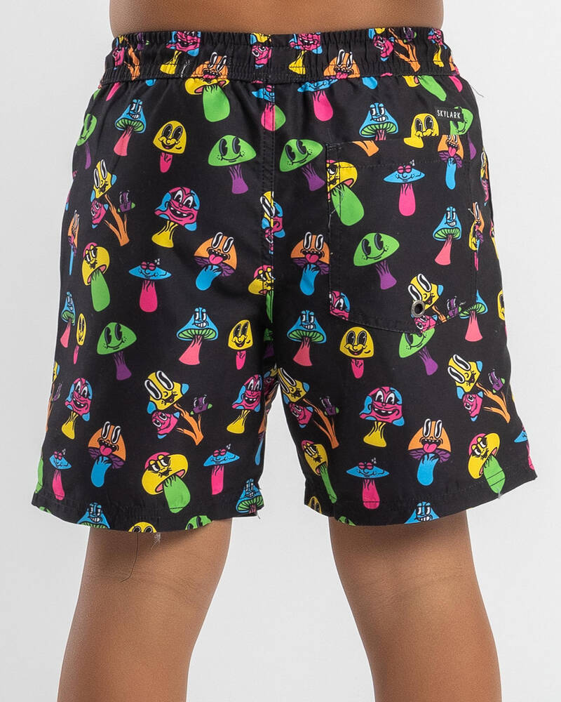 Skylark Boys' Vibrance Elastic Waist Shorts for Mens