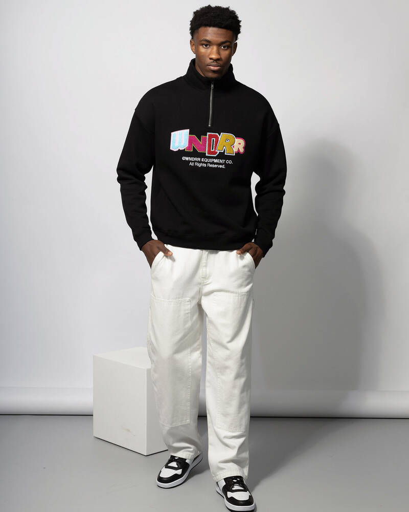 Wndrr Sherri 1/4 Zip Sweatshirt for Mens